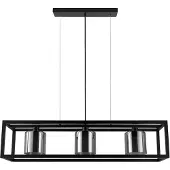 Eglo Lampe suspendue à glaçure fumée Brisling