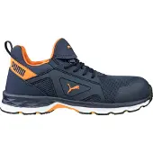 Puma Chaussures de sécurité Chase blue/orange low S1PS conformes à la norme EN ISO 20345:2022 S1PS ESD FO HRO SR bleu taille 40