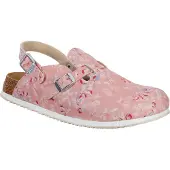 Birkenstock Femmes, Sandales, Kay SL Birko-Flor étroit, Rose, (42)