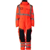 Mascot Winter Boilersuit With Kneepad Pockets Orange XL