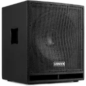 VONYX SWP15 PRO Subwoofer actif PA 38 cm (15") 400W max.
