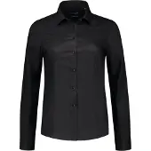 Tricorp Femmes, Chemise, 705016Black44 Blouse Stretch Slim Fit, Noir, (44)