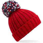 Beechfield Bonnet Hygge Classic Red - Beechfield B390 - Taille One Size