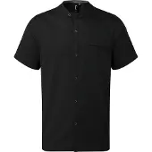 Premier Workwear Chefs Chemise à manches courtes recyclée
