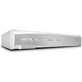 Lindy Commutateur KVM 4 ports DisplayPort 1.2 Pro Audio USB 2.0, Commutateur KVM, Argent