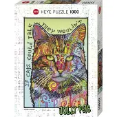 Heye Puzzle Puzzle Dean Russo - If Cats Could Talk - 1000 pièces