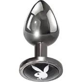 Playboy Tux - plug anal - petit - argenté