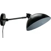 Dyberg Larsen Applique Murale , Futura, Noir, Salon / séjour, Métal, Design