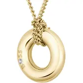BOSS 1580684 Necklace Doré Femme
