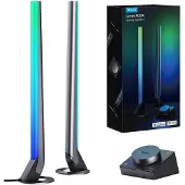 Govee Barres lumineuses intelligentes Smart Gaming Light Bars, éclairage mural intelligent, Wi-Fi/Bluetooth, violet, 24 W, multi-styles, 2,4 GHz