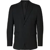 Selected Laine Mélangée Blazer Homme Le noir 54