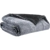 Vivaraise Plaid Kinta tonnerre - 130 x 160 cm