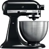 KitchenAid Classic 5K45SSEBM Noir Mat