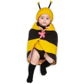 MOM Mayan Bee Man Costume Jaune 7-12 Months Enfants