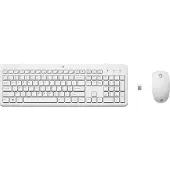 HP 230 Wireless Mouse and Keyboard Combo (White) BEL