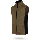 Normani Gilet beige / noir
