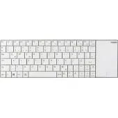 Rapoo E2710 - Tastatur - mit Touchpad - kabellos - 2.4 GHz - weiß