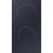 Candy Timeless CDH30 Noir Encastrable 28,8 cm Céramique 2 Brûleurs