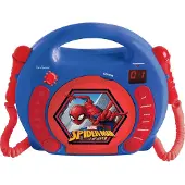 Marvel Lecteur CD avec microphones Spider Man