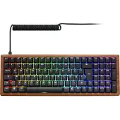 Sharkoon 4044951042623 Gaming Tastatur Skiller SGK50S2 Wood schwarz