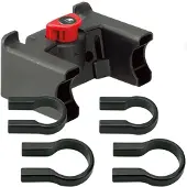 Klickfix 22-22 Mm Handlebar Adapter Noir