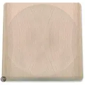 Triangle planche pour couteau berceuse, 20x20x3cm, 50.805.20.00