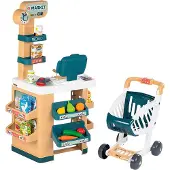 Smoby - Jouet d'imitation Marchande - Caisse enregistreuse avec différentes fonctions - Dès 3 ans