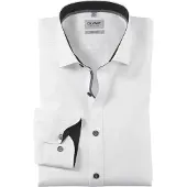 Olymp Chemise business 'Level 5' gris clair