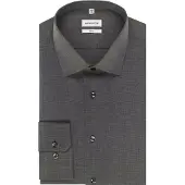 Seidensticker Chemise business gris foncé