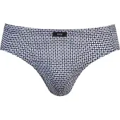 Mey Slip 'Geo' bleu nuit / bleu pastel