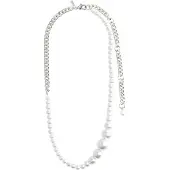 Pilgrim Chaîne 'Beat' argent / blanc perle
