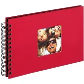 Walther design Album à spirales Fun Rot, 23X17 Cm