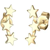 Elli Boucles d'oreilles 'Astro' or