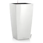 Lechuza Jardinière Cubico 30 ALL-IN-ONE Blanc haute brillance 18181