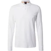 BOSS Passerby 10256683 Long Sleeve Polo Blanc 3XL Homme