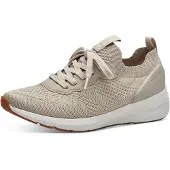 Tamaris Baskets basses 'Fashletics' beige clair