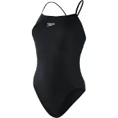 Speedo Eco Endurance+ Thinstrap Swimsuit Noir UK 38 Femme