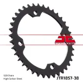 JT Sprockets 520 Jtr1857.38 Steel Rear Sprocket Argenté 38t