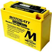 Motobatt MBTX24U Quadflex AGM Batterie vélo 12V 25Ah