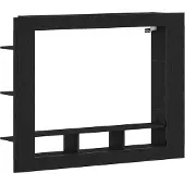 vidaXL Meubles TV, 152 x 22 x 113 cm, noir, imitation chêne, panneaux de particules