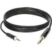 Klotz Cable 3 M Jack 3P - Mini Jack 3P Or