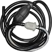 Nuova Rade Fuel Primer Bulb Hose Noir 45 mm with Hose 8 x 3 m & Filter