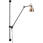 DCW éditions Applique Murale , 214 Round, Noir, Salon / séjour, Métal, Design