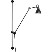 DCW éditions Applique Murale , 214 Round, Noir, Salon / séjour, Métal, Design