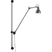DCW éditions Applique Murale , 214 Round, Noir, Salon / séjour, Métal, Design