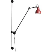 DCW éditions Applique Murale , 214 Round, Noir, Salon / séjour, Métal, Design