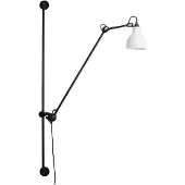 DCW éditions Applique Murale , 214 Round, Noir, Salon / séjour, Métal, Design