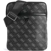 GUESS Sac à bandoulière 'MILANO CROSSBODY FLAT' anthracite / noir