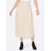 HEINE Jupe beige clair