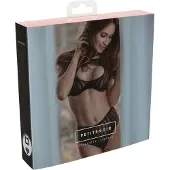 PetiteNoir Petite Noir Exclusive - ensemble de soutien-gorge rayé (noir)